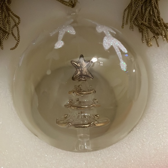 Lenox Crystal Windsor Ornaments  set of 3 - Picture 10 of 11
